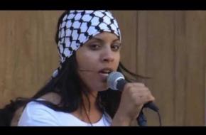 « Un enfant de Gaza » chanson interprétée par Naouelle, accompagnée par le groupe Karmel Japha.
