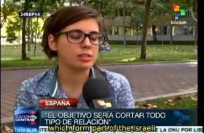 Spanish university students and professors call for boycotting Israel