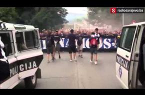 Korteo BHF-a - Skandiranje u čast Palestine
